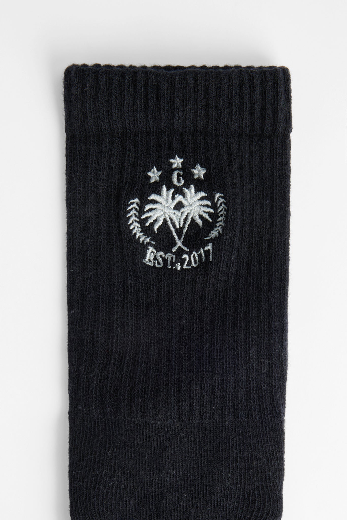 Palm Crest Socken - Schwarz